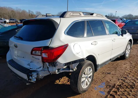 2019 Subaru Outback 2.5I Premium из США, поврежденный, VIN 4S4BSAFCXK3336584
